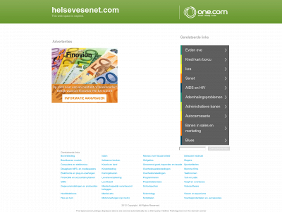 helsevesenet.com snapshot