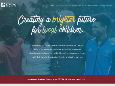 pfsf.org snapshot