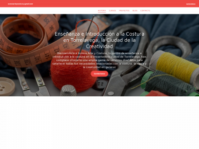 auroraarteycostura.es snapshot