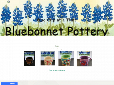 bluebonnetpottery.weebly.com snapshot