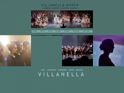 villanellakoor.be snapshot