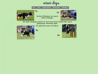 wieni-dogs.de snapshot