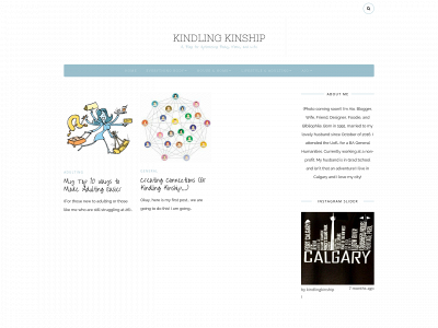 kindlingkinship.com snapshot