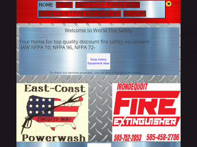 worldfiresafety.com snapshot