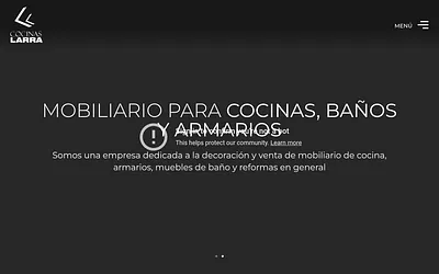 cocinaslarra.com snapshot