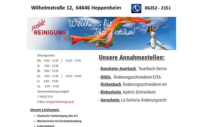perfektreinigung.de snapshot