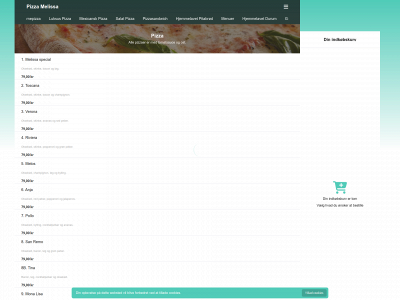 melissapizza.dk snapshot