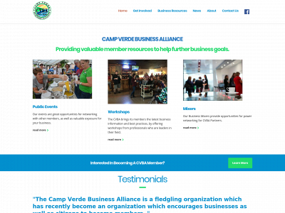 campverdebusinessalliance.org snapshot