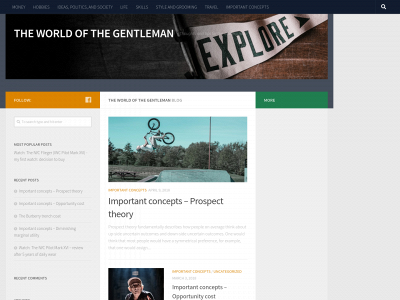theworldofthegentleman.com snapshot