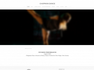 www.chapmandance.com snapshot
