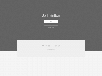 joshbritton.co.uk snapshot