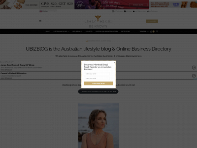 ubizblog.com snapshot