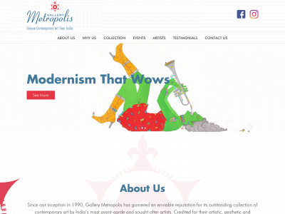 gallerymetropolis.com snapshot