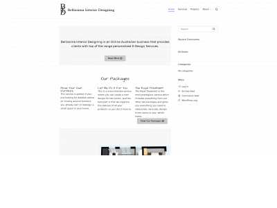 bellissimadesigning.com.au snapshot
