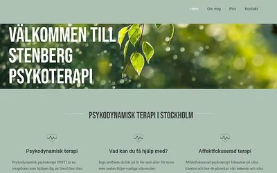 stenbergpsykoterapi.se snapshot