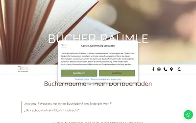 buecherraeumle.de snapshot