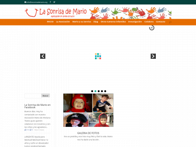 lasonrisademario.org snapshot