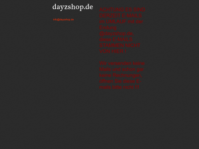 dayzshop.de snapshot