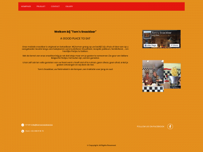 tomssnackbar.be snapshot