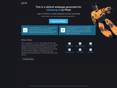 vitalazorg.nl snapshot