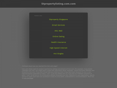 stpropertylisting.com.com snapshot