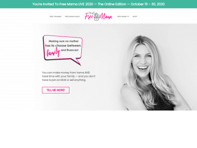 thefreemama.com snapshot
