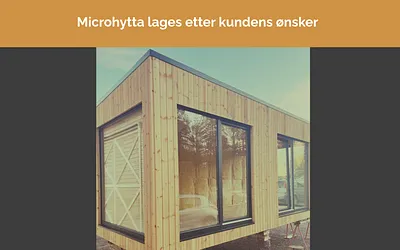 microhytta.no snapshot