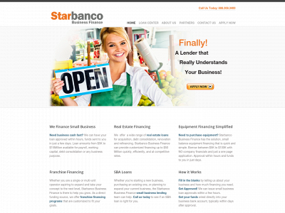 starbanco.com snapshot