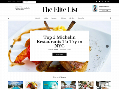 theelitelistmag.com snapshot