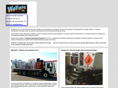 www.wofast.ca snapshot