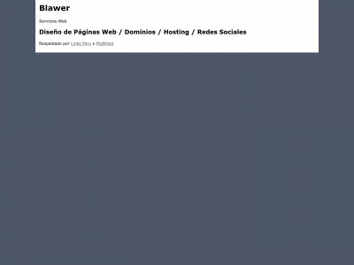 blawer.net snapshot