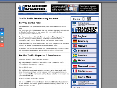 trafficradio.eu snapshot
