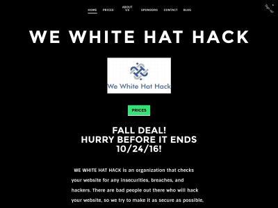 wewhitehathack.weebly.com snapshot