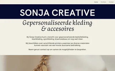 sonjacreative.nl snapshot