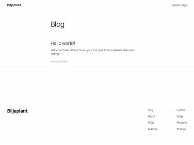 blijeplant.nl snapshot