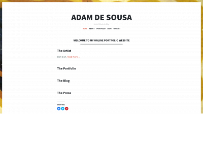 adamdesousa.com snapshot