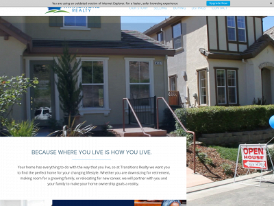 transitionsrealtyca.com snapshot