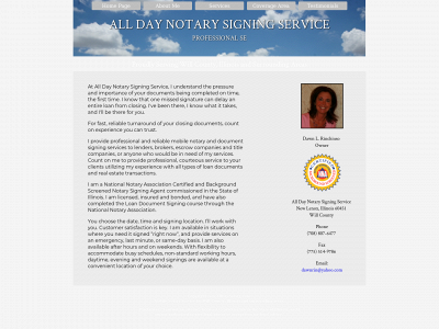 alldaynotary.com snapshot