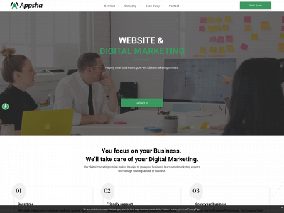 www.appsha.com snapshot