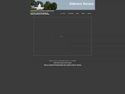 aldersrohorses.dk snapshot