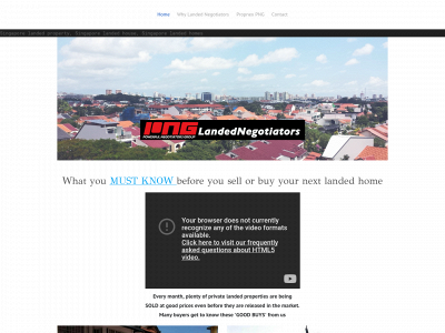 www.landednegotiators.com snapshot
