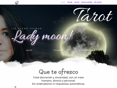 tarotladymoon.com snapshot