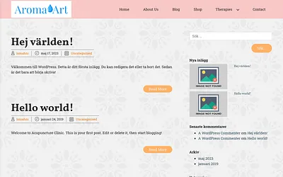 aromaticstudies.se snapshot