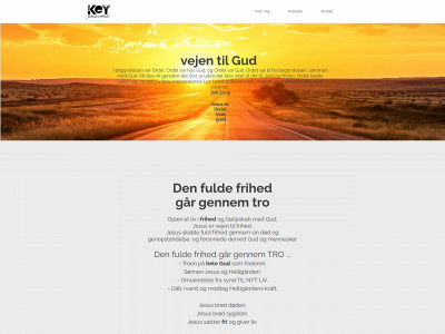 thekey-jesuschrist.dk snapshot