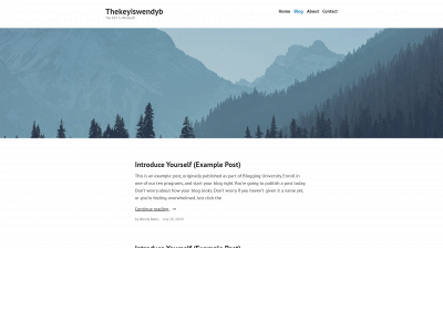 thekeyiswendyb.com snapshot