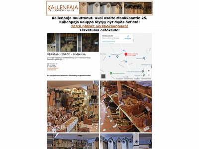 kallenpaja.fi snapshot
