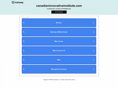 canadianinnovativeinstitute.com snapshot