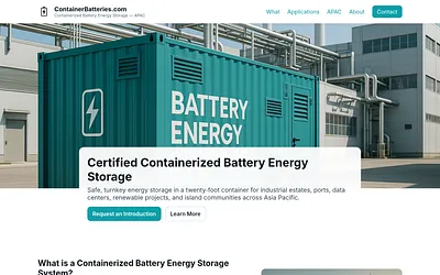 containerbatteries.com snapshot