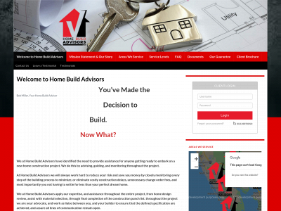 homebuildadvisors.com snapshot