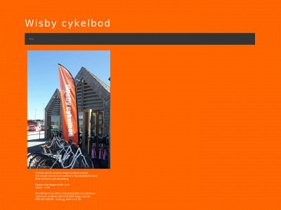 wisbycykelbod.se snapshot